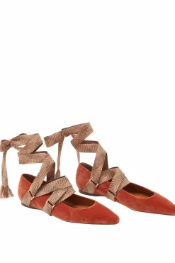 Ulla Johnson Arlo Ribbon Ballet Flat