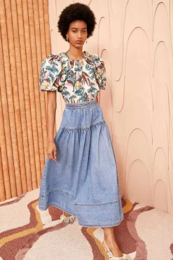 Ulla Johnson Astrid-Skjortet