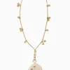 Ulla Johnson Beaded Macrame Shell Halskjede