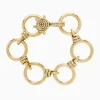 Ulla Johnson Hammered Circle Chain Armband