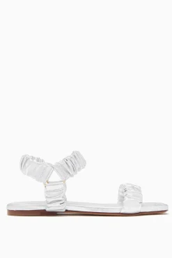Ulla Johnson Isabella Ruched Flat Sandal