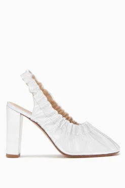 Ulla Johnson Lucia Ruched High Heel