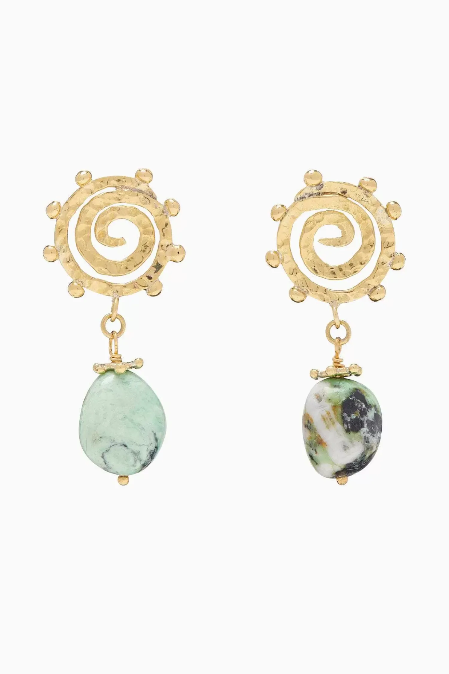 Ulla Johnson Mini Spiral Stone Oredobber