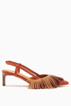 Ulla Johnson Shira Fringe Slingback