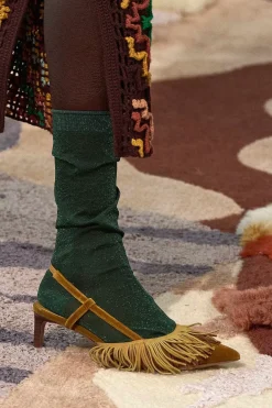 Ulla Johnson Shira Fringe Slingback