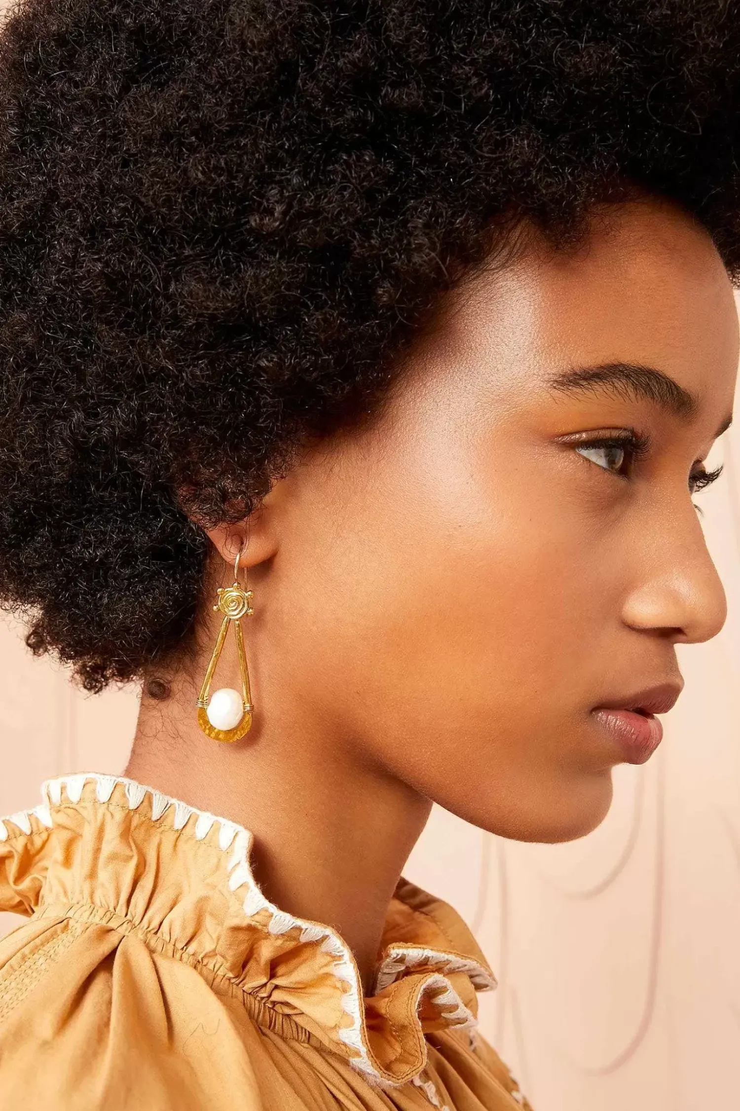 Ulla Johnson Spiral Drop Stone Oredobber